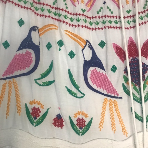 FARM Rio Summer Garden Maxi Skirt **altered piece** - Picture 3 of 16